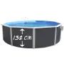 Piscine Toi Anthracite Magnum 350x132 cm