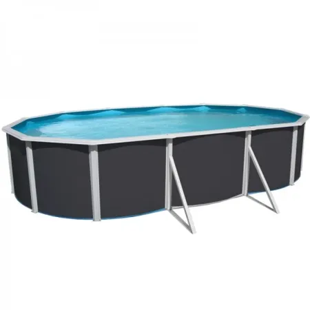Piscine Toi Anthracite Prestige 640x366x120 cm 8839