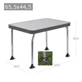 Table aluminium 44.5x65x5 cm