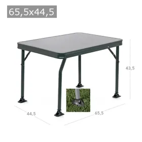 Table aluminium peint 44.5x65x5 cm