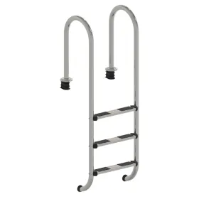 Échelle Mur pour piscines enterrées de 3 marches Gre 4027316