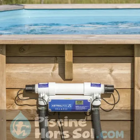 GRE HPM20 - Mini pompe à chaleur pour piscine hors sol jusqu'à 20