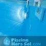 Projecteur suspendu LED pour piscines hors sol acier