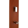 Douche solaire carrée en aluminium 18 l couleur noir Gre SSAL18
