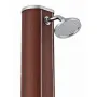 Douche Solaire Ronde 32 l Apparence Bois Gre DSALR32W