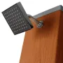 Douche Solaire Carrée 32 l Apparence Bois Gre DSALC32W