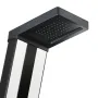 Douche Solaire Aluminium Luxe 38 l avec robinet Lave-Pieds et Pulvérisateurs Gre DSALP38.