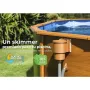 Skimmer Piscine Hors Sol et Diffuseur de Tête Marron Gre AR100W