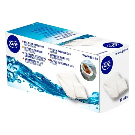Sacs Filtre pour Skimmer avec Velcro Gre FSK10