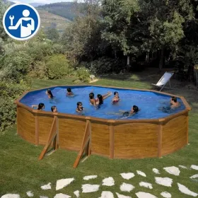 Pièces de rechange Piscines Ovales Imitation Bois avec Contreforts de 120 cm - Pacific et Sicilia