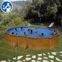 Pièces de rechange Piscines Ovales Imitation Bois avec Contreforts de 120 cm - Pacific et Sicilia