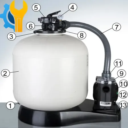 Pièces détachées du Filtre à Sable Gre FA6100