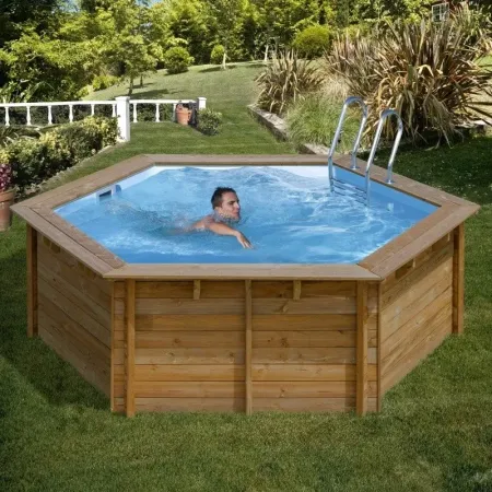 Piscine Gre Sunbay Vanille 412x119 790083