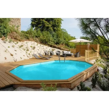 Piscine Gre Sunbay Camomille 620x395x127 790202