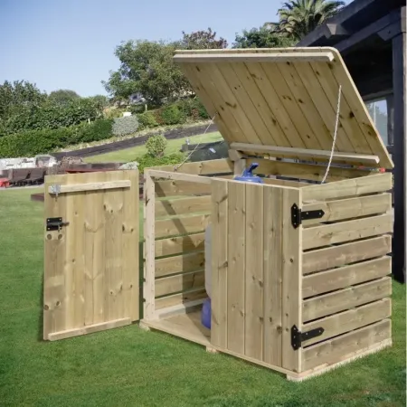 Cabine Locale Technique en Bois ARNP30