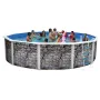 Piscine Toi Décorée Silver Lune 460x120 N101
