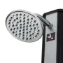 Douche solaire 35 l en PVC avec robinet lave-pieds couleur noir Gre AR1035P