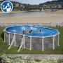 Pièces de rechange Piscines Ovales Imitation Pierre avec Contreforts de 132 cm - Skyathos et Corcega