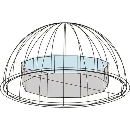 Couverture Piscine Coupole Ronde Toi 4982