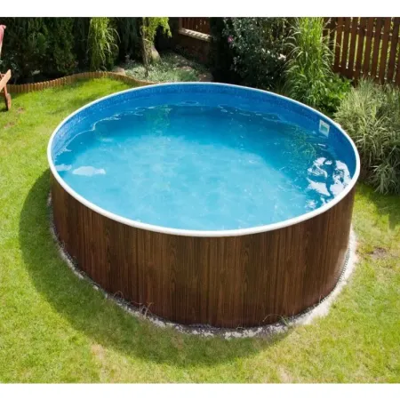 Piscine Azuro Imitation Bois 360x120