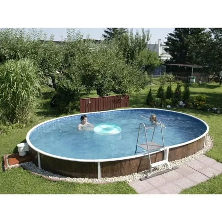 Piscine Azuro Imitation Bois 550x370x120