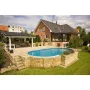 Piscine Azuro Imitation Bois 910x460x120