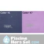 Chaise de plage haute en multifibre avec poignée intégrée
