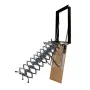 Échelle Escamotable en Ciseaux Métallique ZX pour Mur