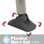 Lit haut multifibre avec repose-bras 7 positions et oreiller