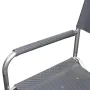 Chaise chef en aluminium et multifibre
