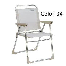 Chaise tennis amovible en aluminium et multifibre