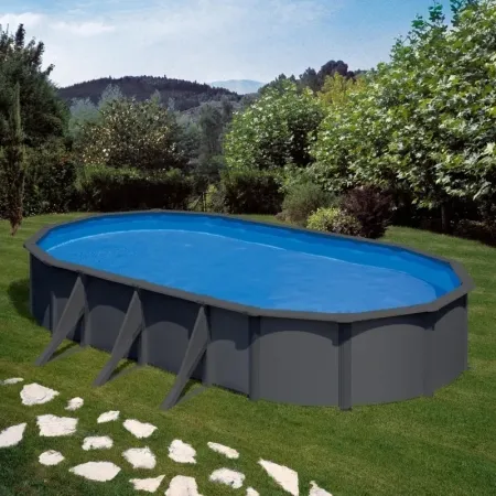 Piscine Gre Anthracite 730x375x120 KIT730GY