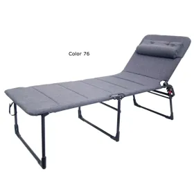 Lit extra large natur elegant en aluminium peint