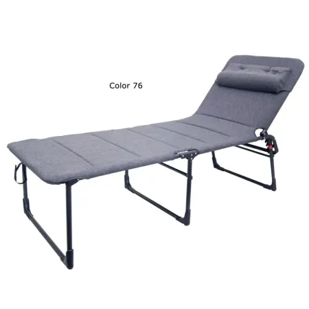 Lit extra large natur elegant en aluminium peint