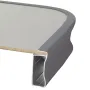 Table rectangulaire en aluminium et pieds télescopiques extensibles 110x70 cm
