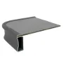 Table ovale en aluminium peint 130x91 cm