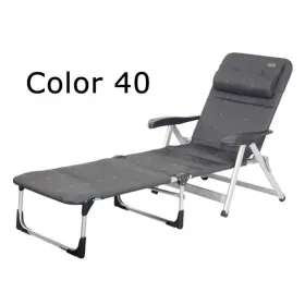 Lit deluxe de 7 positions avec repose-bras