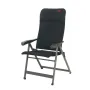 Fauteuil air deluxe en aluminium avec 7 positions et siège long