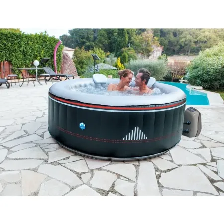 Spa Netspa Montana Noir 4 Personnes 175x70 cm SP-MTA135B