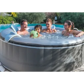 Spa Netspa Malibú Gris 6 Personnes 204x70 cm SP-MBU165B
