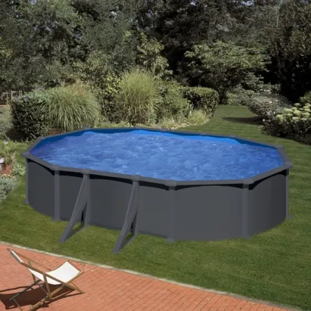 Piscine Gre Anthracite 610x375x132 KITPROV618GY