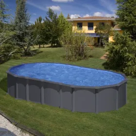 Piscine Gre Anthracite 730x375x132 KITPROV7388GY