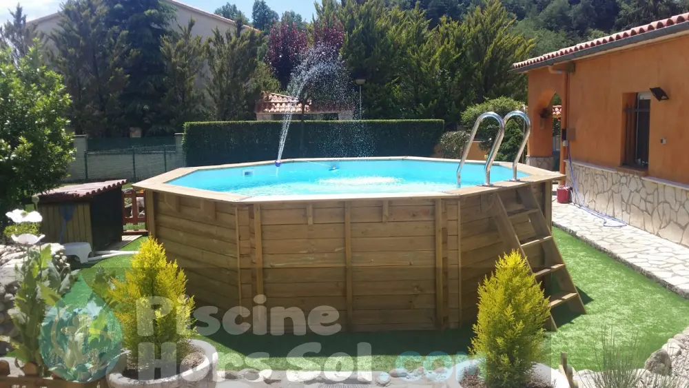 Bâche Isotherme pour Piscine Violette 2 de 436 cm Gre CV800003